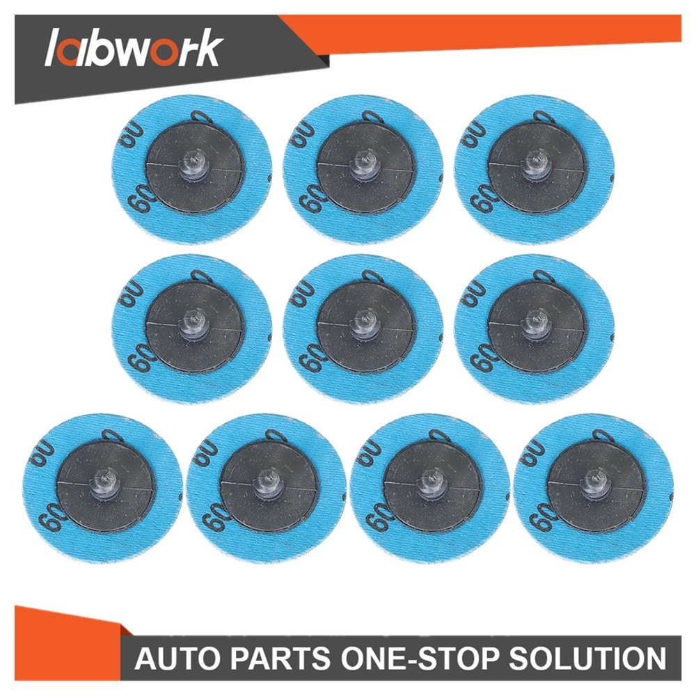 Labwork Roll Lock Die Grinder Quick Change Sanding Disc 51 Pack 2" 36-240 Grit