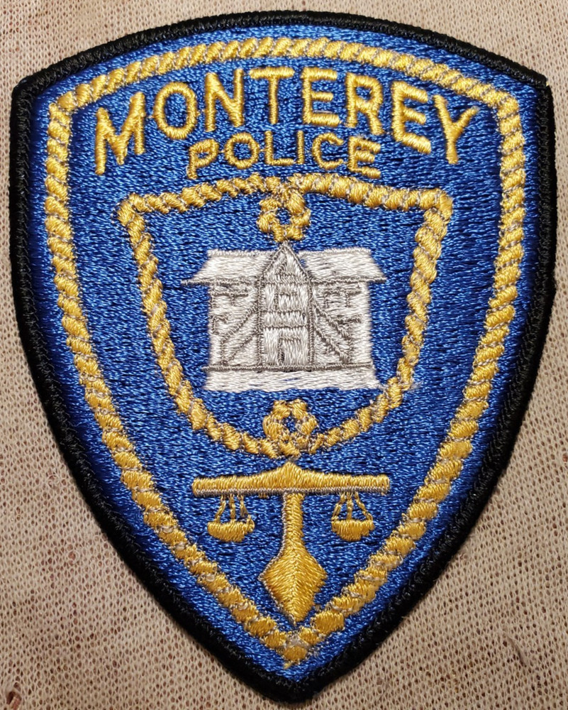 CA Monterey California Police Patch