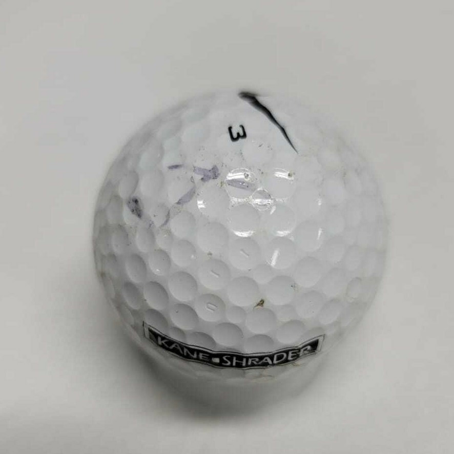 Kane shrader Print Logo Golf Ball (Nike TI Velocity) ~ AAA