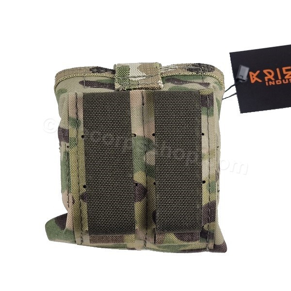 KRIEGER INDUSTRIES DUMP POUCH MOLLE COMPACT LIGHT WEIGHT FOLDING DUMP POUCH
