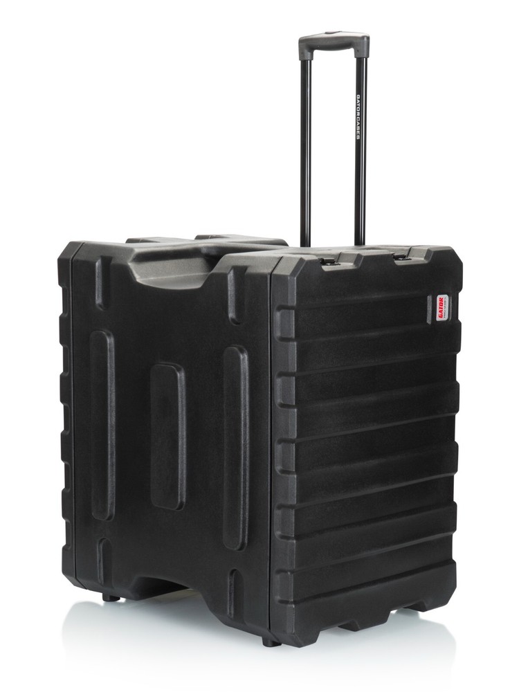 Gator Cases Pro Series Rotationally Molded 8U Rolling Rack Case - 19" Depth