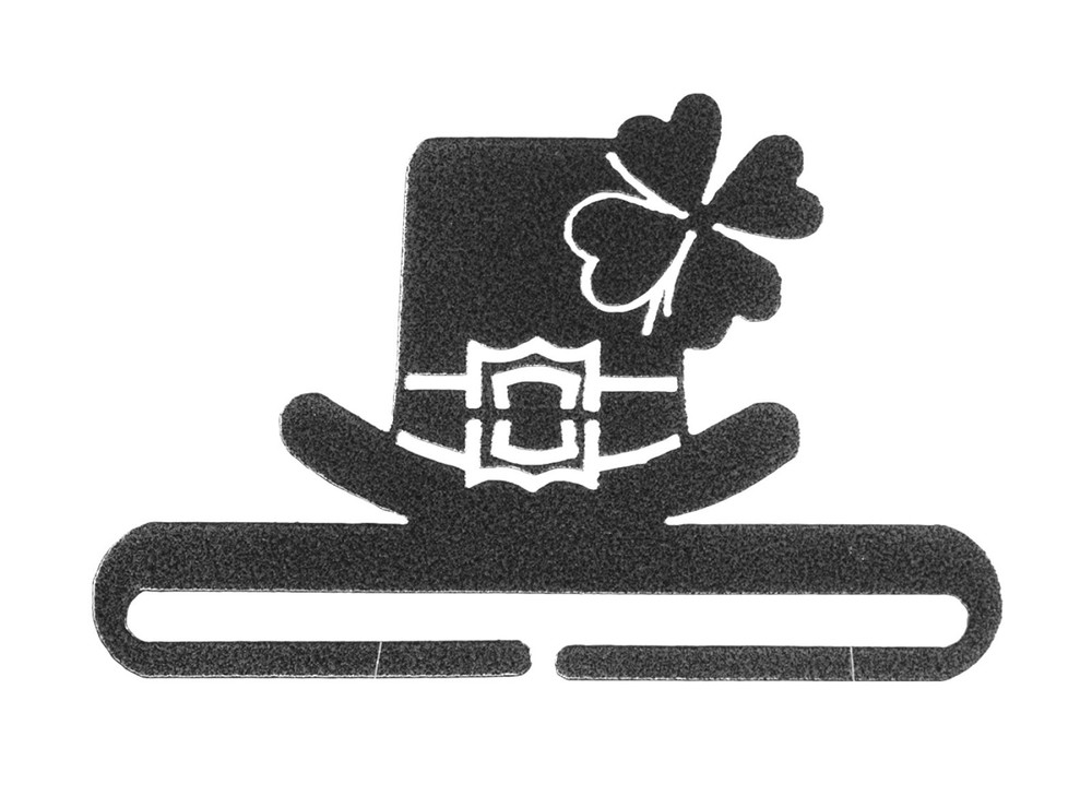 Classic Motifs 6 Inch St. Patrick Hat Split Bottom Craft Holder