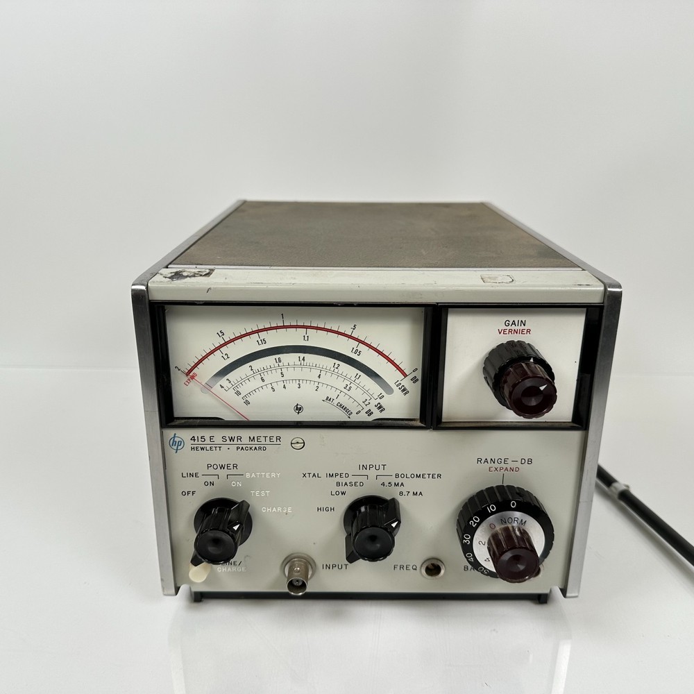 HP Hewlett Packard 415E SWR Meter 415 E SWR Meter