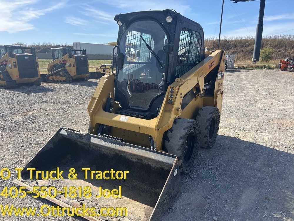 2019 Caterpillar 226D Cab A/c Joystick Hyd Quick Coupler Skid Steer Used