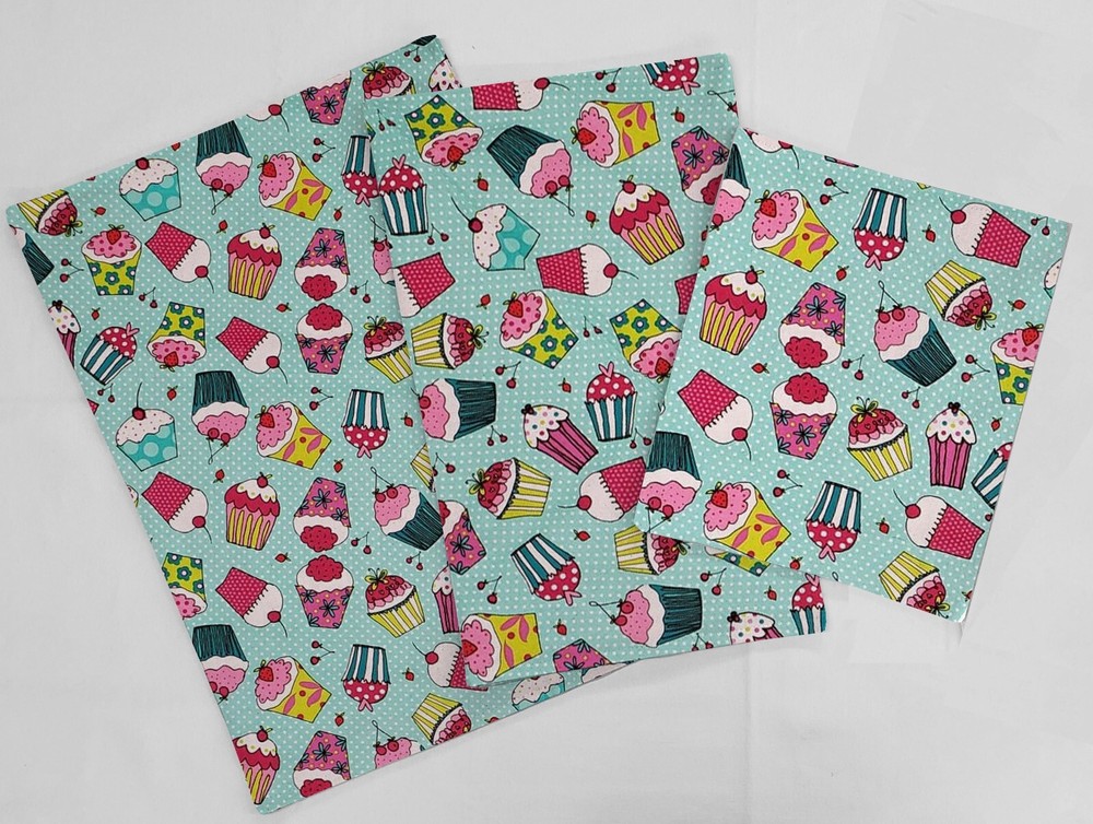 Teal Cupcake Countertop Protecting Slider Mats