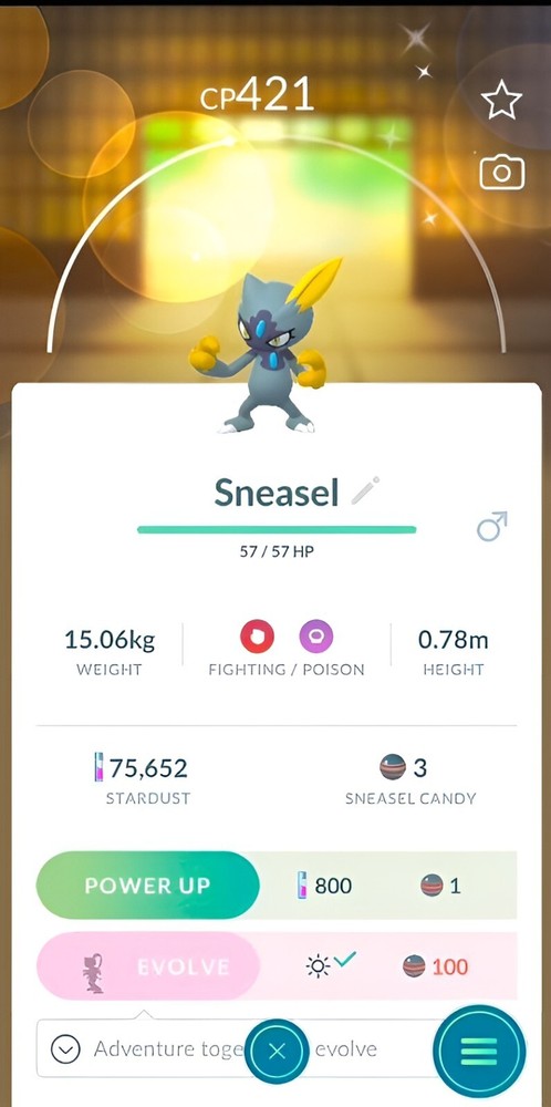 Shiny Sneasel Hisuian | Registered | Tr-de Go✨