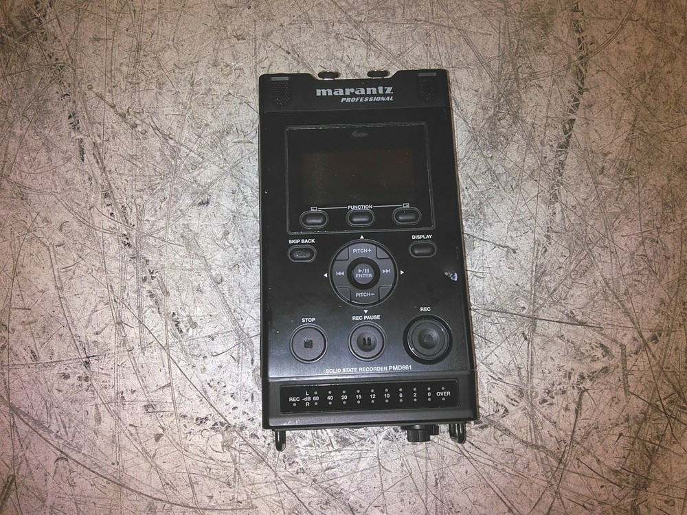 Defective Marantz Professional PMD661 MKII Solid State Recorder No SD AS-IS