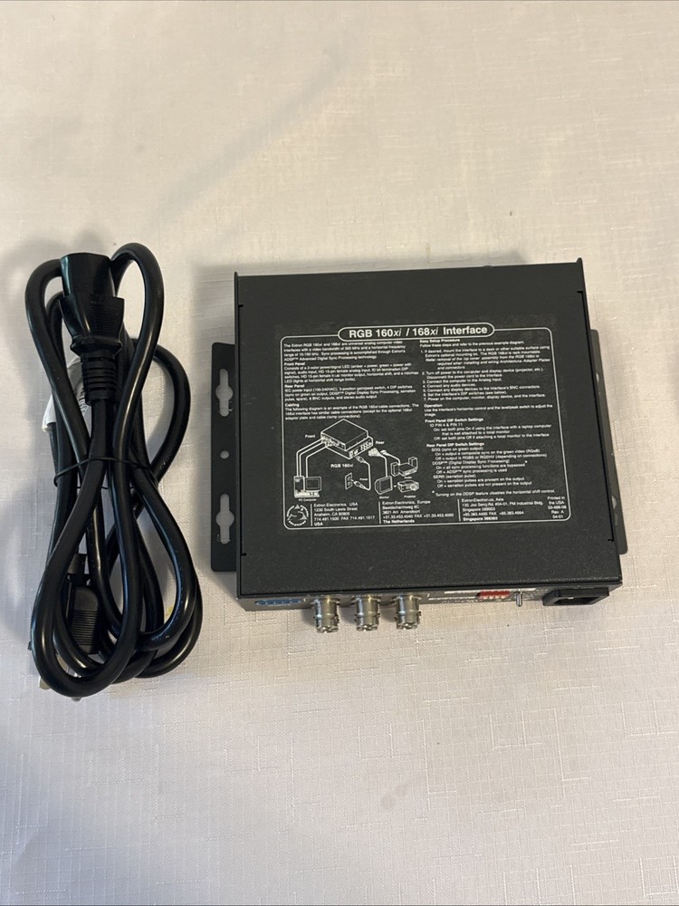 Extron RGB 160xi Universal Computer-Video & Audio Interface with ADSP 60-378-01