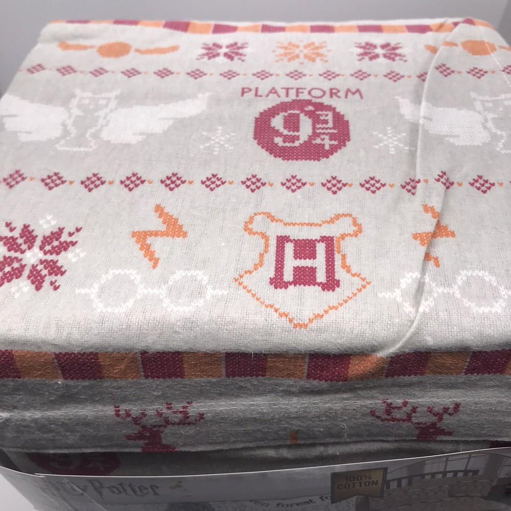 Harry Potter 4 Piece Flannel Full Size Set