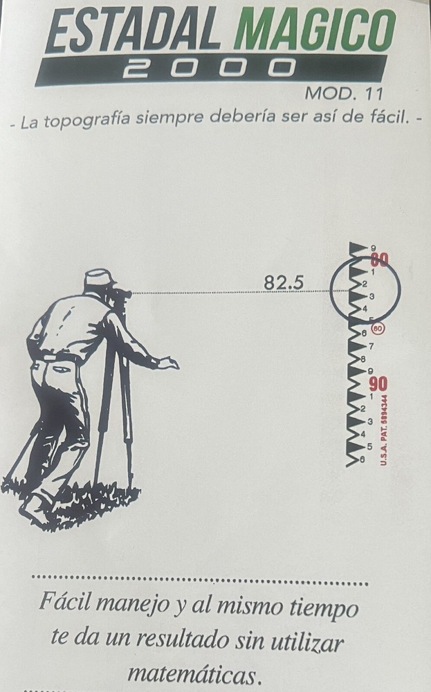 Construction Measuring Rod