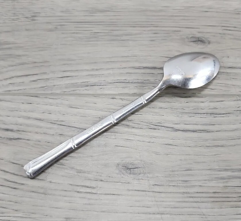 National Stainless Flatware Escapade (Bamboo) Pattern Soup Spoon - Discontinued
