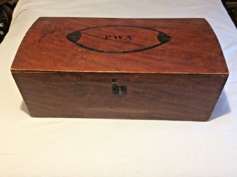 Vintage Walnut Trunk