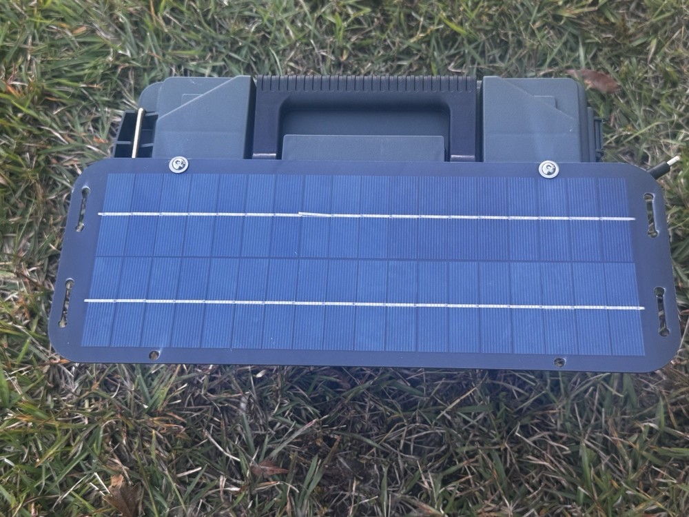Deer Trail Camera External Solar Battery Power Panel Box