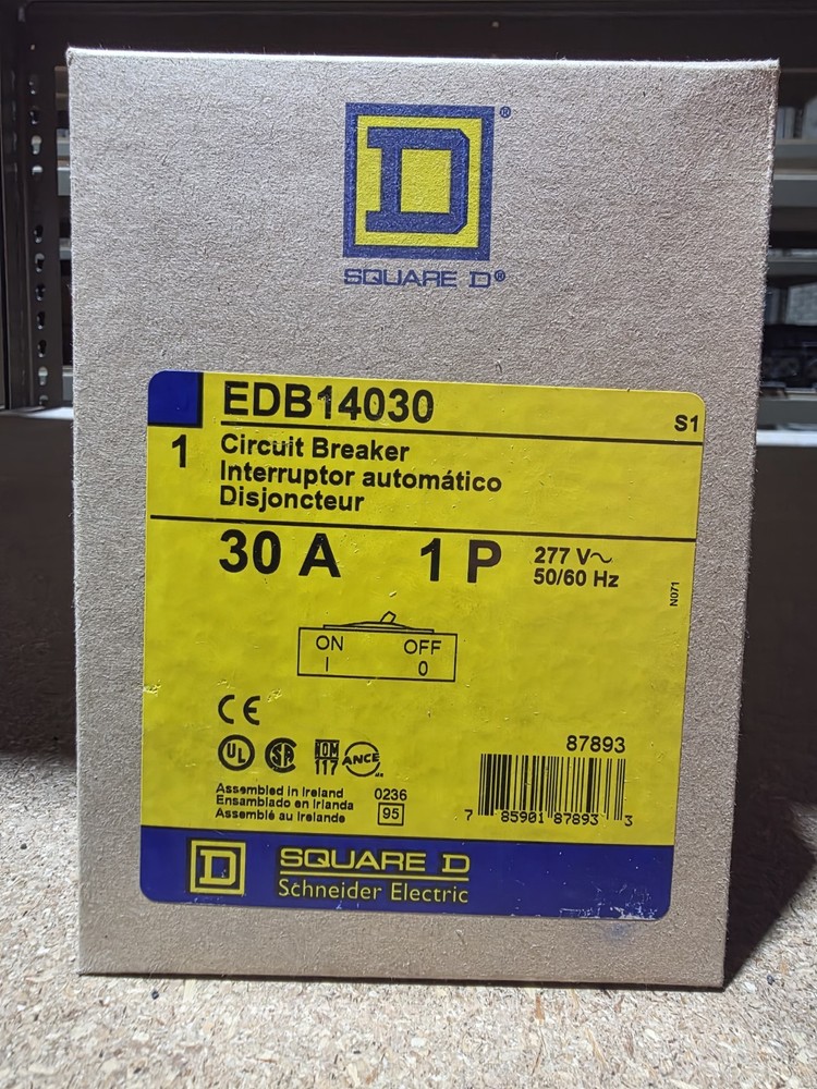EDB14030 SQUARE D NEW IN BOXES (81 AVAILABLE) FREE SHIPPING