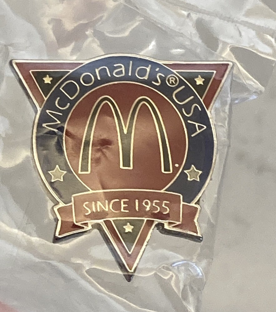 McDonalds USA Since 1955 Pin Sealed