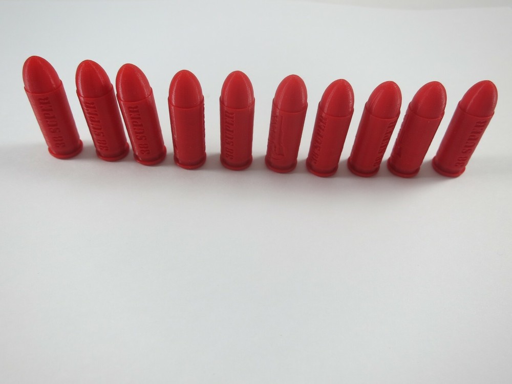 38 Super Plastic Snap caps - Set of 10