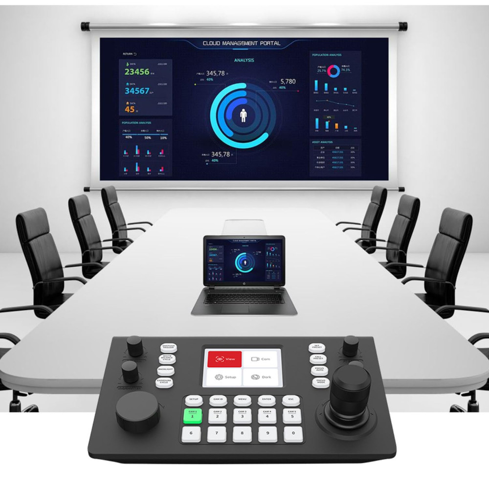 NDI PTZ Controller,Ptz Joystick Controller Poe Enable, IP NDI Camera Controller