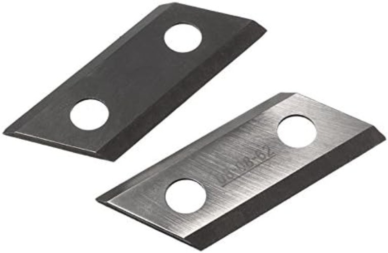 Durable 2-Hole Metal Chipper Blades Set for Eco Machines - Sharp & Efficient