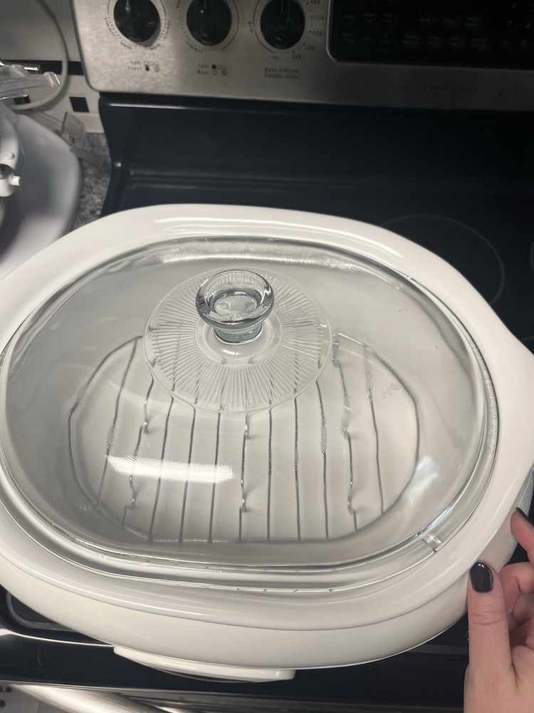 CorningWare SC-6 Electric 6 Quart Digital Programmable Crock Pot Slow Cooker EXC