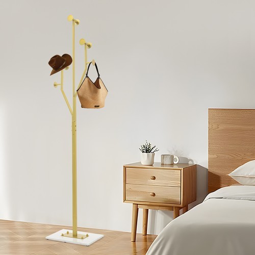 Saving Space Coat Rack Freestanding Coat Tree Branch-shaped Corner Coat Rack