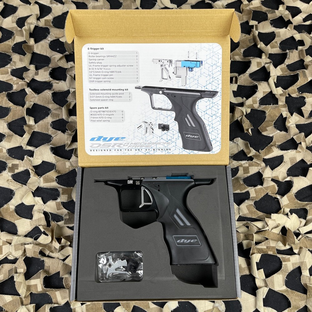 NEW Dye DSR+ Mechanical Trigger Frame - Black
