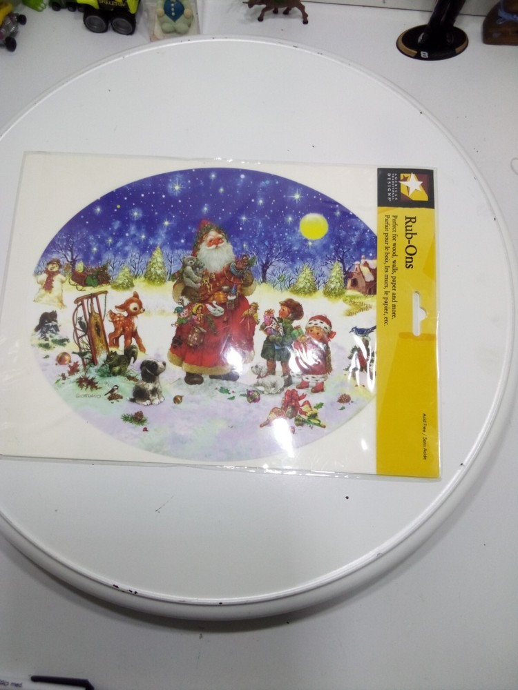 Santa Claus Rub Ons