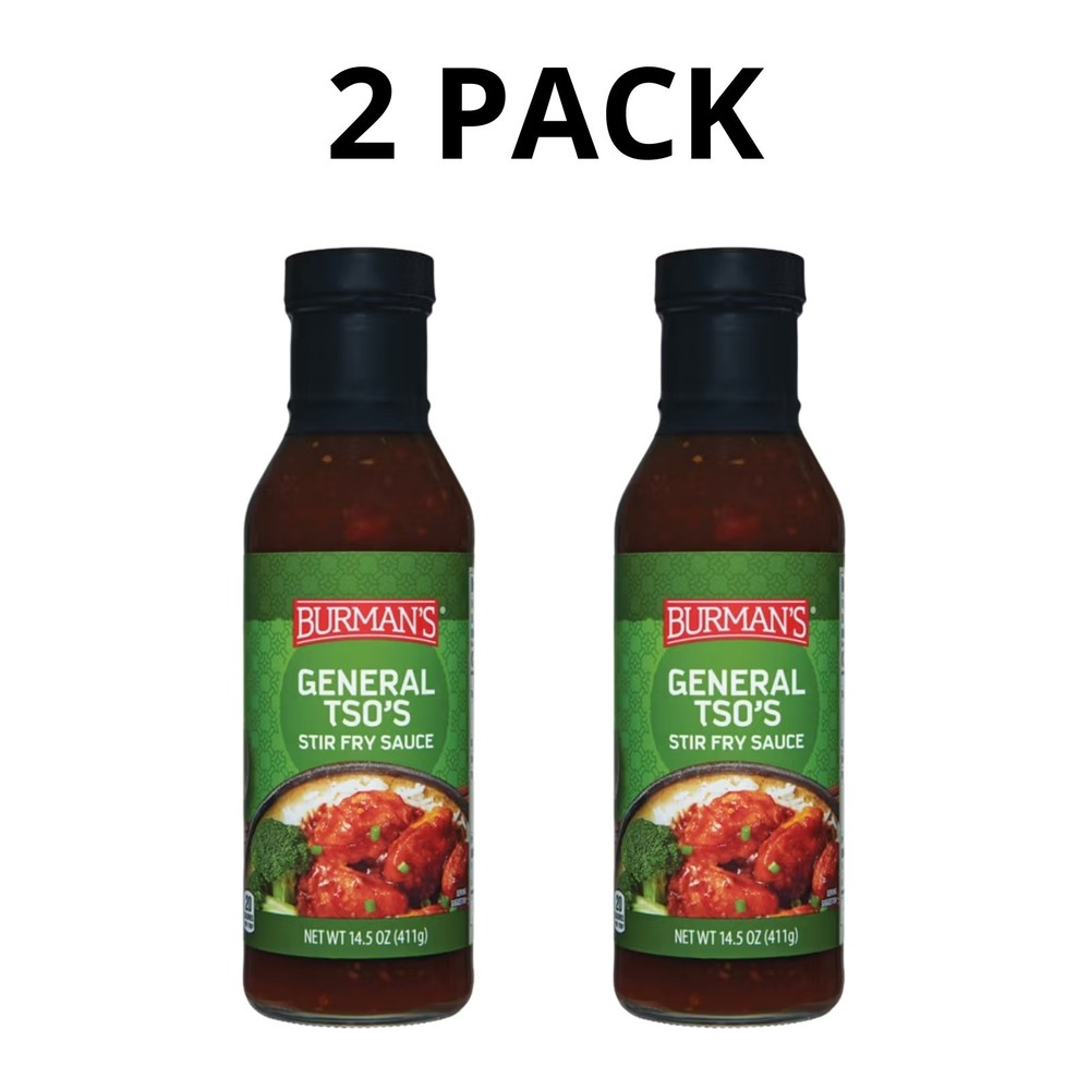 Burman's General Tso's Sauce, 14.5 oz - 2 Pack