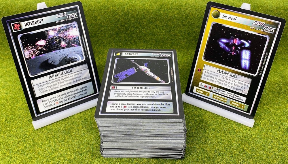 Decipher Star Trek CCG 1st Ed. Partial Sets Lot E: Alt Universe, Q-Continuum