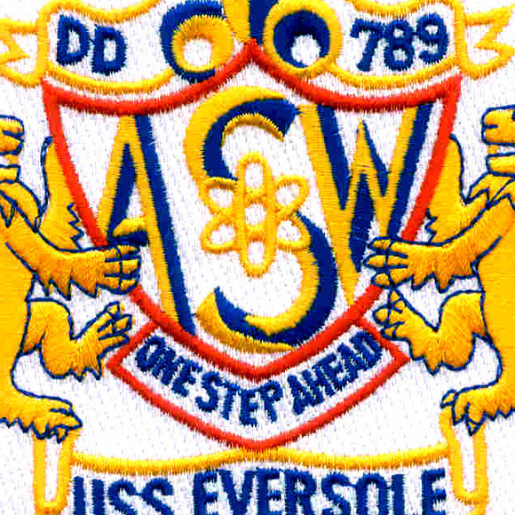 DD-789 USS Eversole Patch - Version A Small