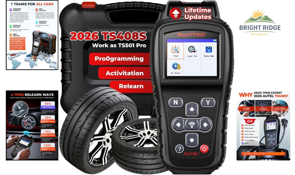 TPMS Relearn Tool Supporting Multiple Functions for Efficient Tire Management