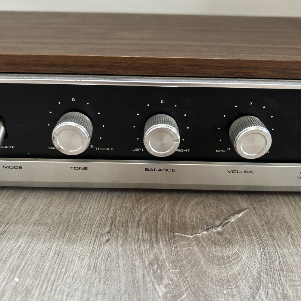Sanyo Decoder Amplifier 4 DCA 1500X Receiver Quadraphonic 1970s FOR PARTS READ