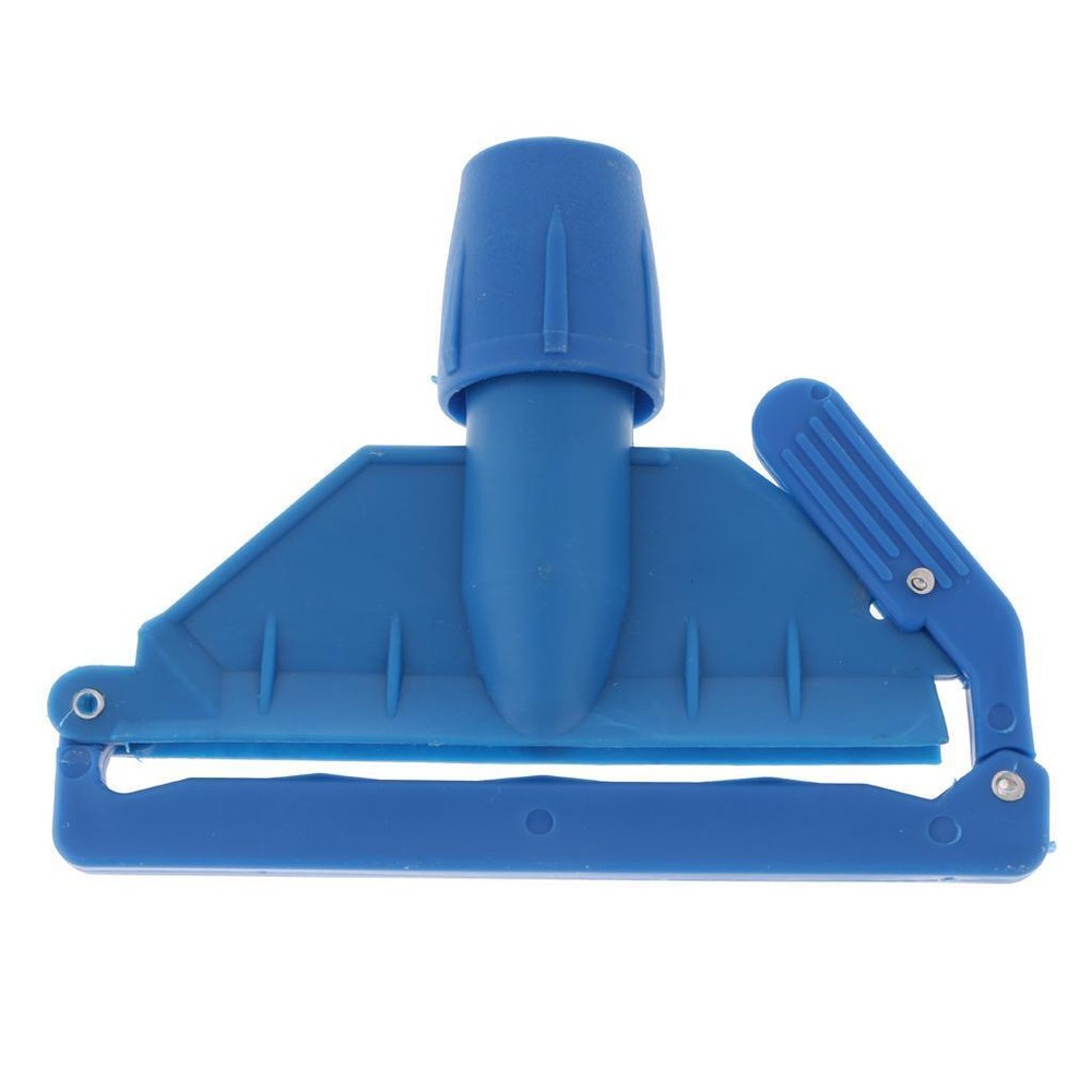 Cotton Mop Head Holder Clip Bracket Socket Mop Head Replacement Connector Blue