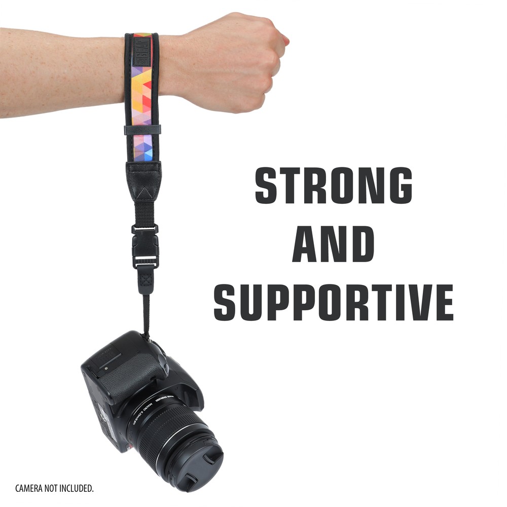 Digital Camera Wrist Strap w/ Padded Neoprene & Quick Release Buckle System