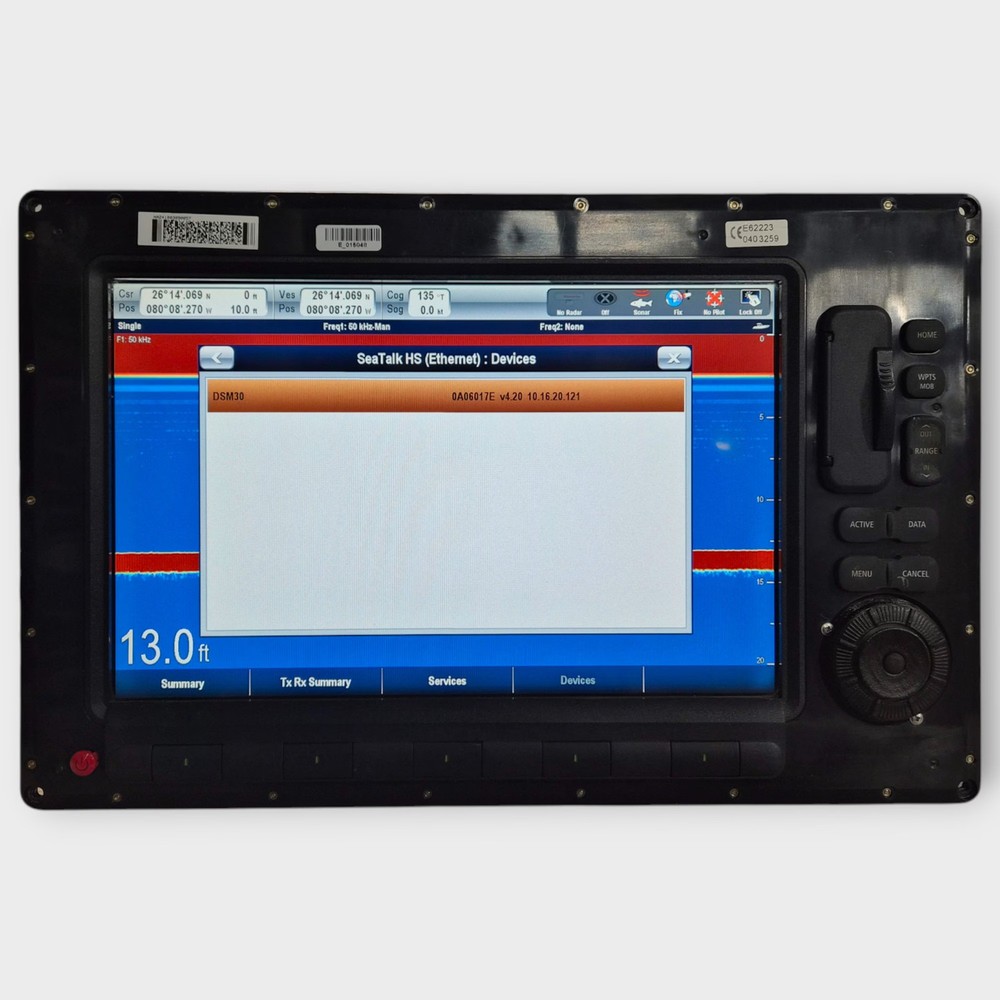 Raymarine E120W Widescreen Multifunction Display E62223-EU *CORE ONLY* Tested