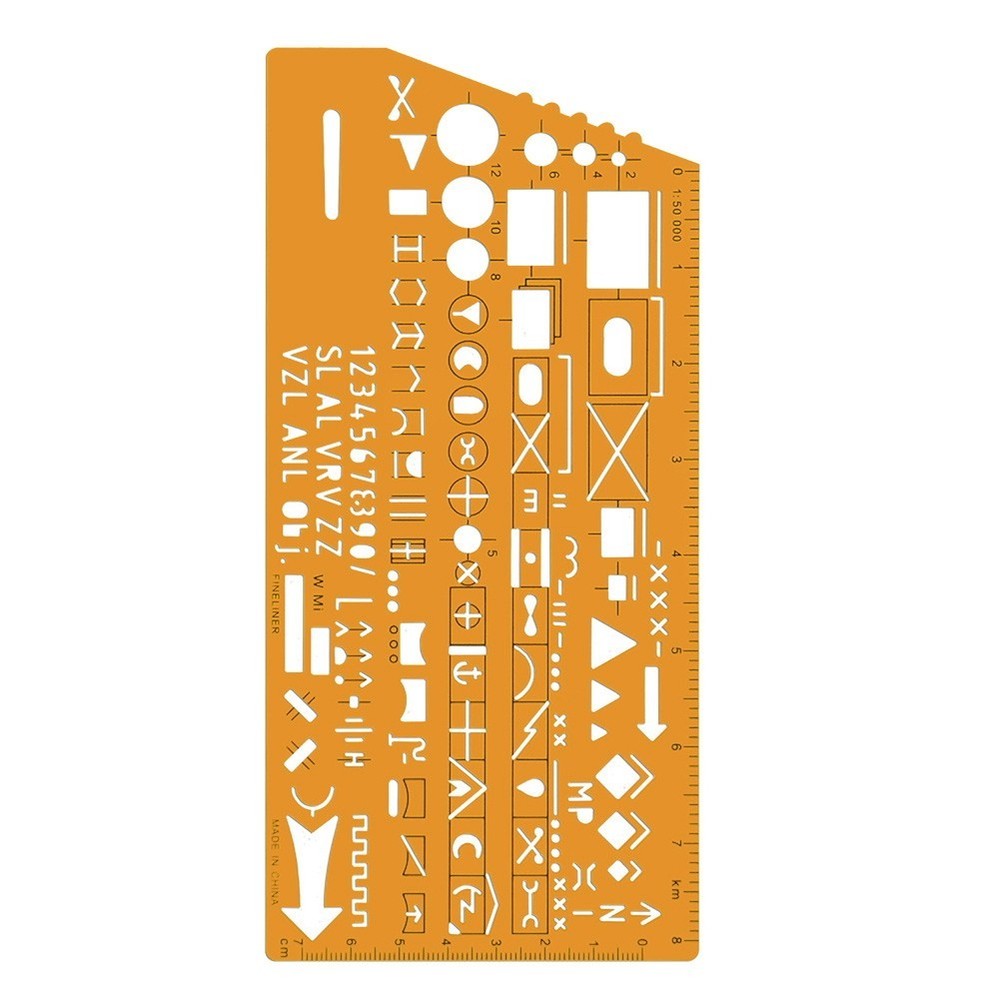 Translucent Geometry Template for Easy and Precise Drawing Applications