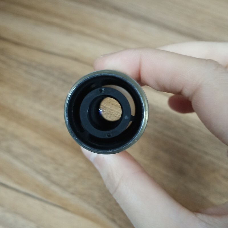 BD Plan 10X/0.25 microscope objective lens, beautiful color