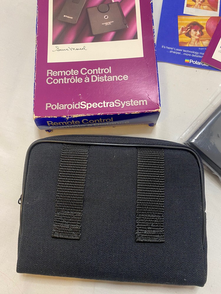 Polaroid Spectra System Remote Control with Receiver Case and Original Box New