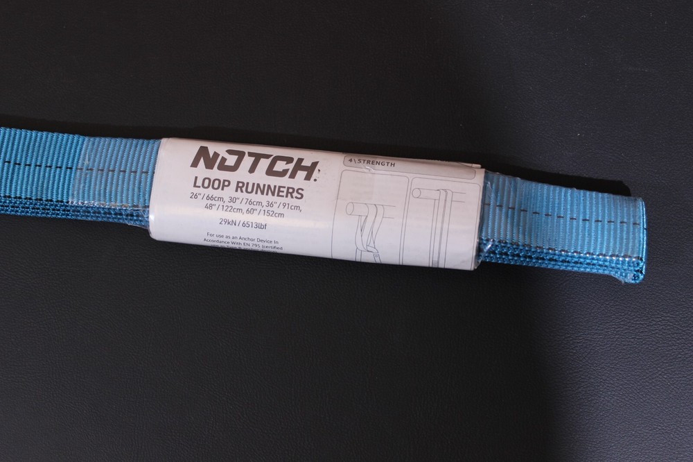 Blue Nylon Loop Runner 26" For Tree Care