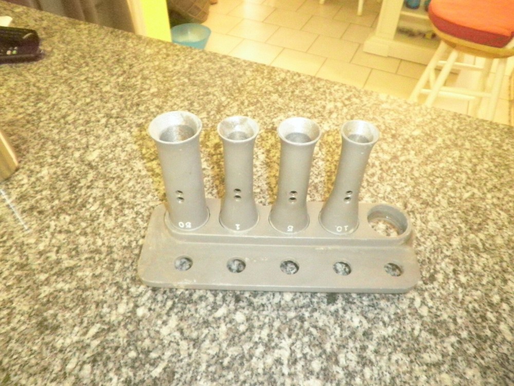 1 SET 1,5,10,50 COIN ROLLER TUBES