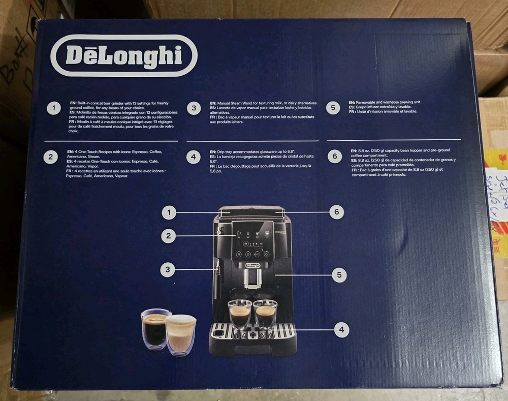 DeLonghi Magnifica Start Automatic Coffee and Espresso Machine - ECAM22022B