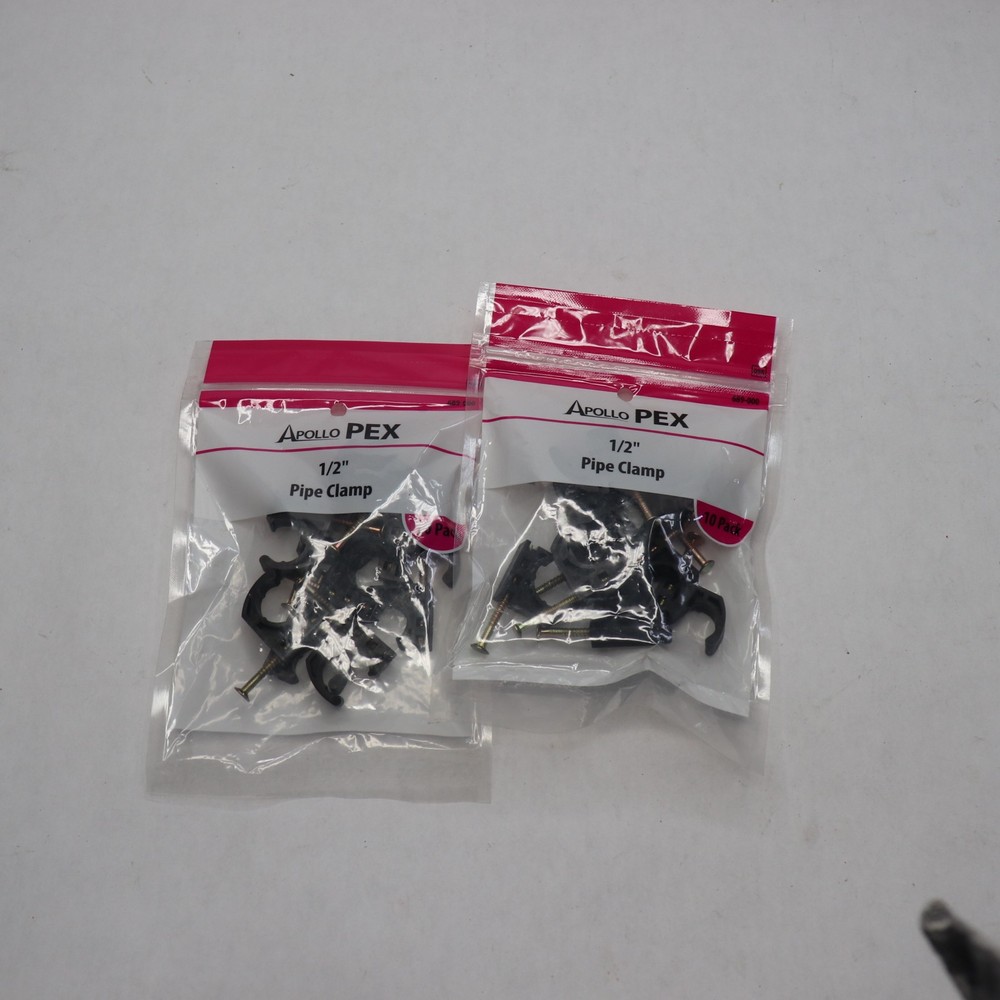 (20-Pk) Apollo PEX Pipe J-Hook Pipe Support 1/2"