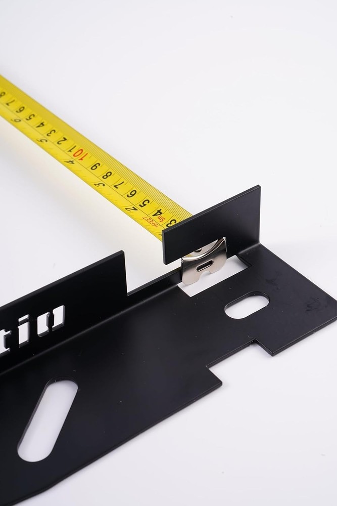 Sturdy Silver Toe Alignment Plates - Quick Alignment Tool with 2 Tape Measures