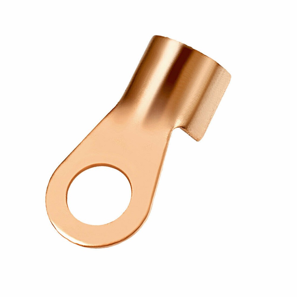 10pc OT-60A Open-End Copper Ring Cable Connector Passing Through Terminal #