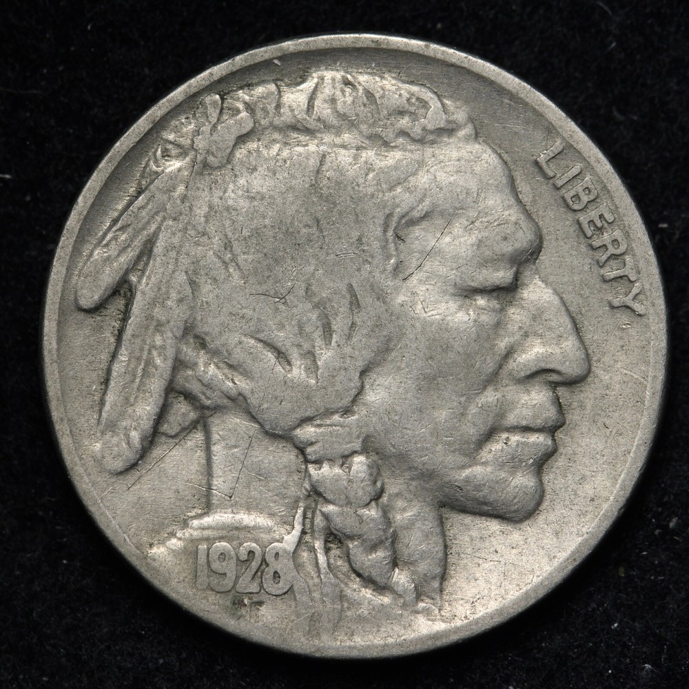 1928 Buffalo Nickel CHOICE VF E191 KVM
