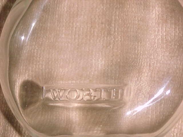 LALIQUE for WORTH PARIS - SIGNED BOTTLE ONLY