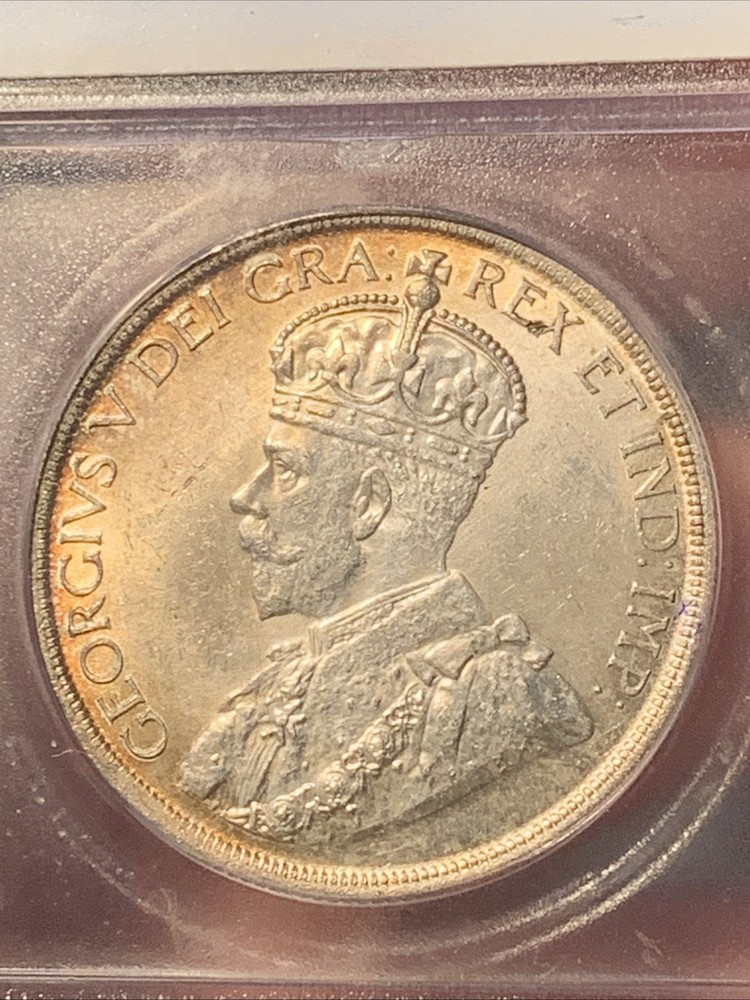 1936 Canada Silver Dollar ~ ICG MS63 ~