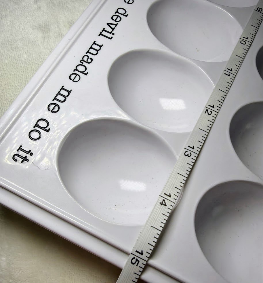 Mud Pie Circa Collection Melamine Devil Egg Serving Tray Devil Made Me Do It H38