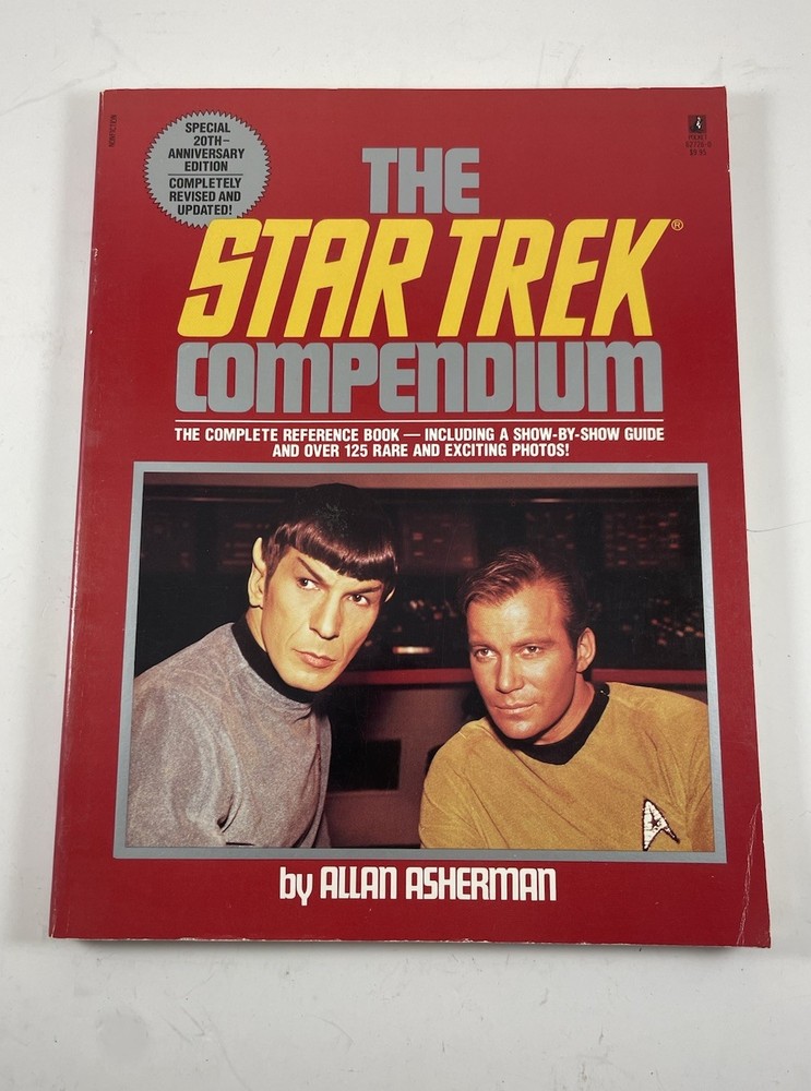 The Star Trek Compendium 1986 Complete Reference Book 20th Anniversary Edition