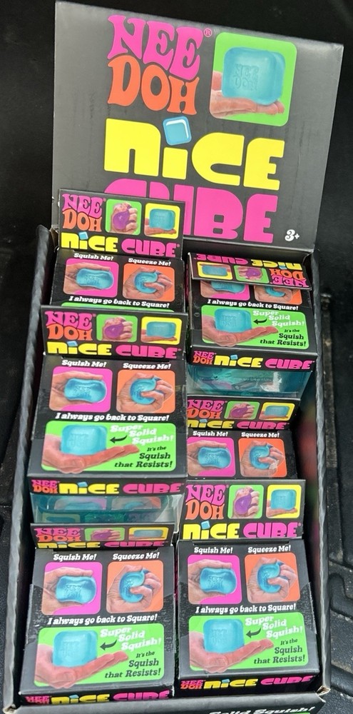 New NeeDoh Nee Doh Nice Cube - 9 Pack Assortment  SHIPS FAST 🔥