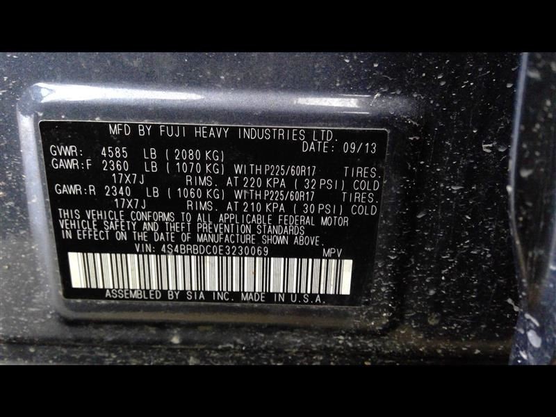 OUTBAKLEG 2014 Headrest 349982